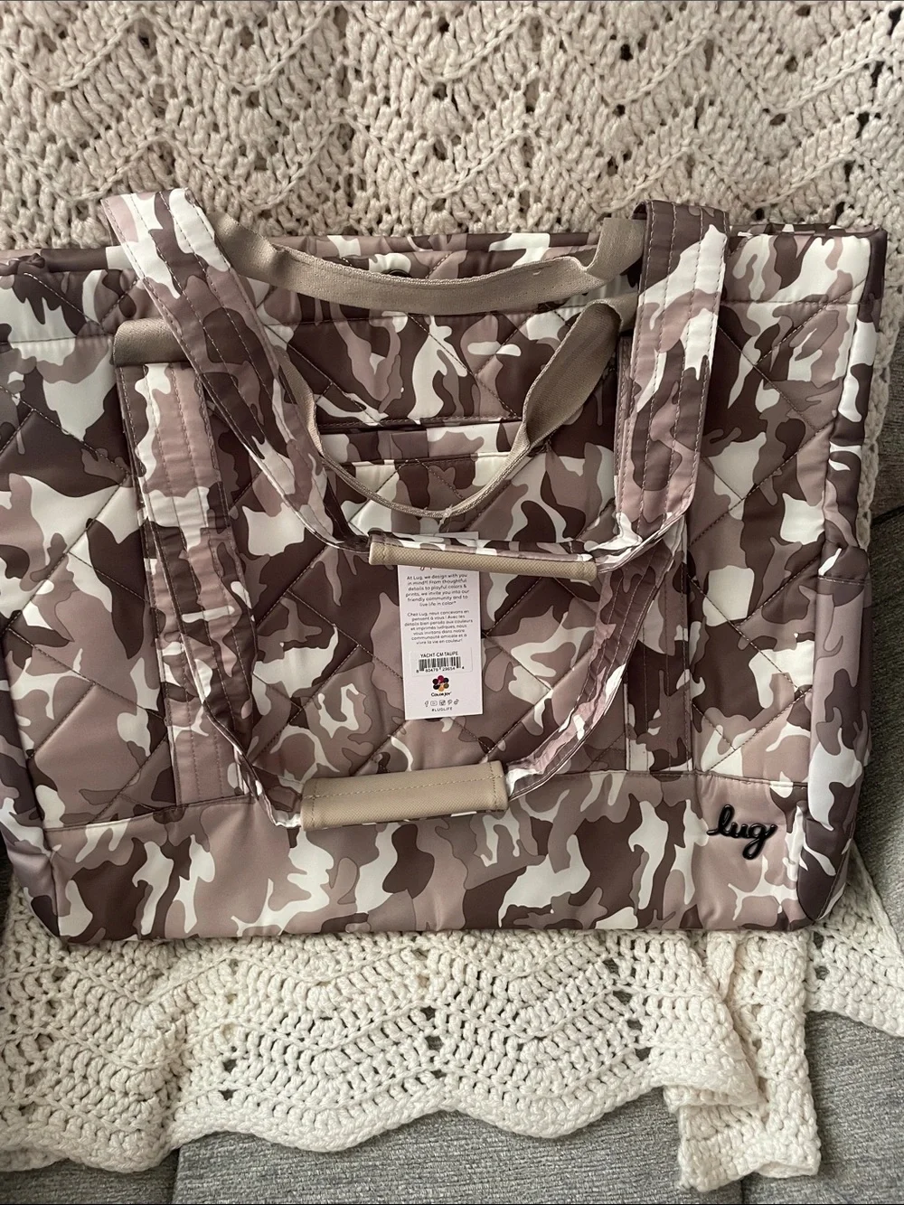 NWT- Lug Yacht Camo Taupe